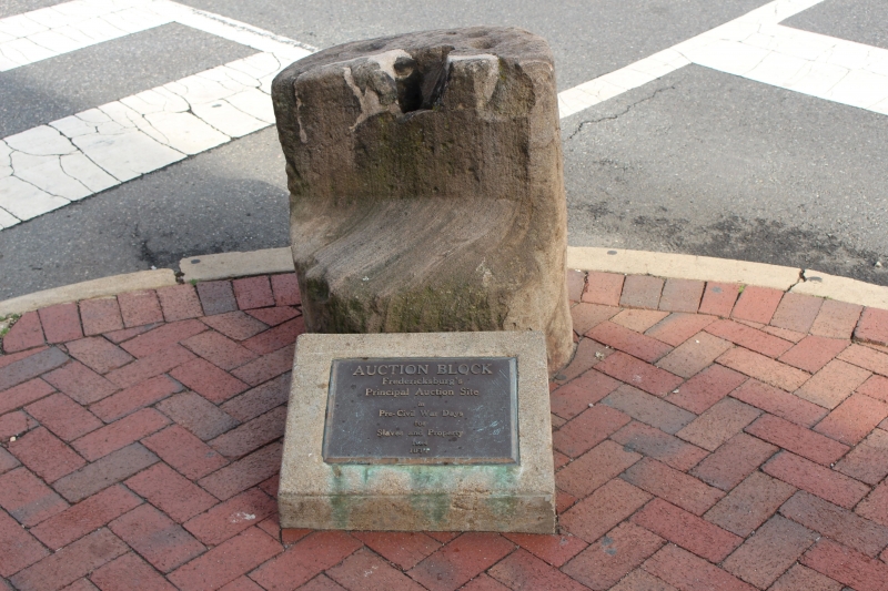 Fredericksburg NAACP and Poor People's Campaign Hold Candlelight Vigil at the Auction Block